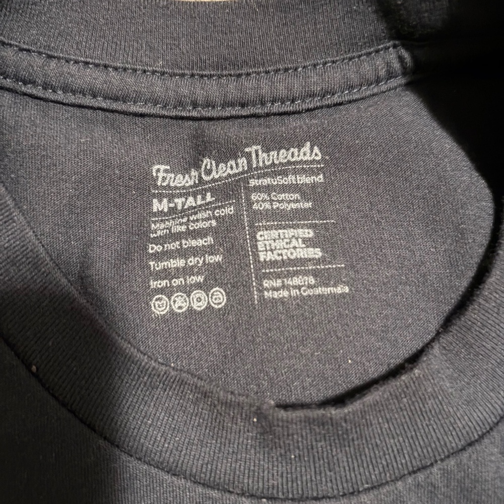 Fresh Clean Threads Mens T Shirts - Pack of 5 Assorted Colors Size Med Brand New - Picture 3 of 7